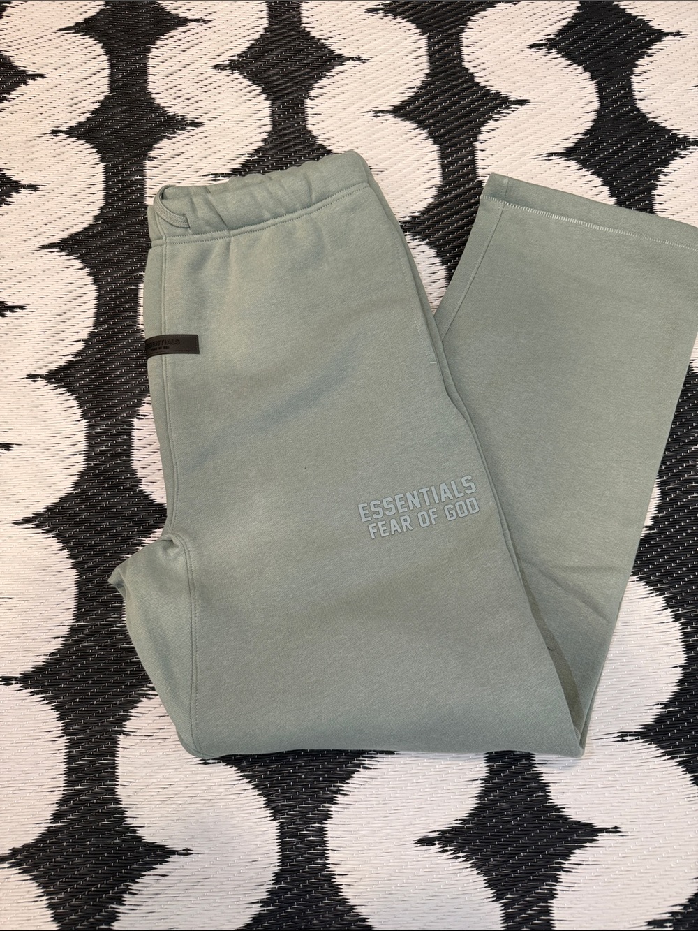 Essentials Fear of God Men's Sage Green Joggers
